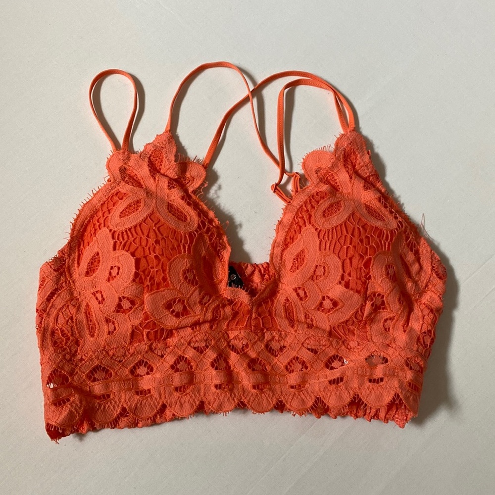 NWOT Peach Brami Bralette (Free People)
